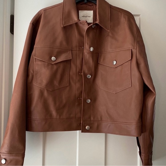 Wilfred Free Vegan Leather Jacket from Aritzia - Picture 3 of 3